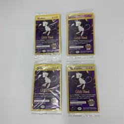 4x SEALED Black Star Promo WB Movie Pokemon Cards #2-5 PIKACHU, DRAGONITE MEWTWO - Image 2