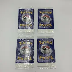 4x SEALED Black Star Promo WB Movie Pokemon Cards #2-5 PIKACHU, DRAGONITE MEWTWO - Image 3