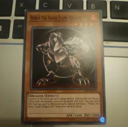 YSKR-EN019 Horus The Black Flame Dragon LV4 UNL Edition LP Yugioh Card - Image 1