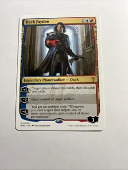 Dack Fayden (White Border) - Mystery Booster 2 MTG Plus Bonus Card!!! - Image 1