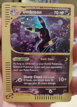 **Custom-made** Highest Quality,Holo, Umbreon E Series "Display-card" - Image 5