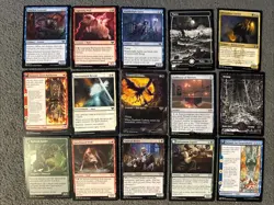 Magic The Gathering Card Lot With Foil Cards Storage Unit Find - Image 4