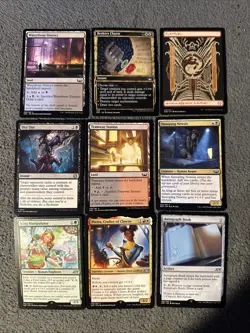Magic The Gathering Card Lot With Foil Cards Storage Unit Find - Image 5