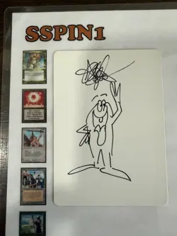 MTG Artist Proof Urza Avenger Signed Antiquities - Image 2