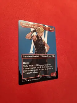 Prompto Argentum (Borderless) Final Fantasy Regular FIN MTG 387 Final Fantasy - Image 2