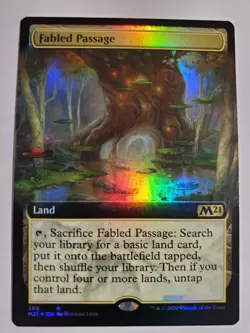 Fabled Passage (Extended Art) Core Set 2021 Foil - Image 1
