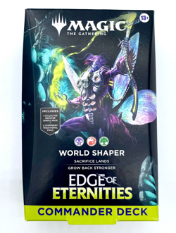 Magic The Gathering World Shaper Edge Of Eternities Commander Deck - New - Image 1