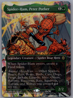 Spider-Ham, Peter Porker (Borderless) Marvel's Spider-Man Foil - Image 1