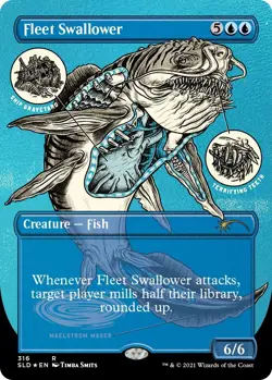 MTG Secret Lair Drop Series - Monster Anatomy 101 | Foil Etched Edition - Image 3