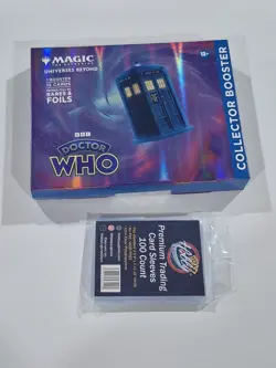 2023 MTG Magic the Gathering Doctor Who Collector Booster Pack Sealed Box Lot - Image 1