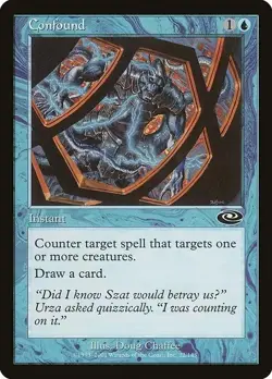 CONFOUND X 4 E/X+ PLANESHIFT MAGIC THE GATHERING - Image 1
