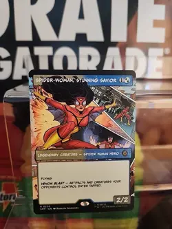 Spider-Woman, Stunning Savior (Borderless) Marvel's Spider-Man Regular - Image 1