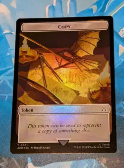 MTG *FOIL * Assassin's Creed Token ASSASSIN ** COPY NM - Image 2