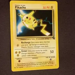 1999-2000 Pokemon FRENCH Movie Promo Wizards Pikachu 4 - Image 1