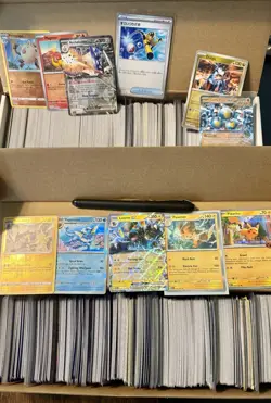 Bulk Modern Pokemon Card Lot - Holos & Reverse Holos Only! Over 7lbs In Total - Image 1