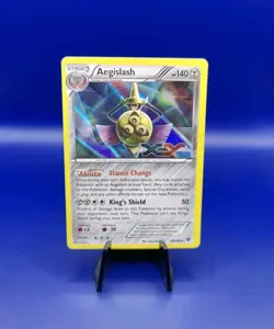 Aegislash 86/146 XY Stamped Holo Rare Promo Pokemon Card 2014 TCG Nintendo NM - Image 1