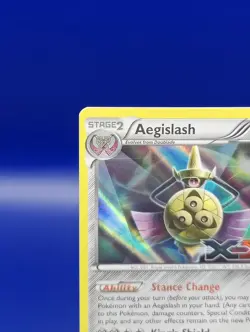 Aegislash 86/146 XY Stamped Holo Rare Promo Pokemon Card 2014 TCG Nintendo NM - Image 4