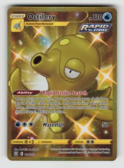 Pokemon - Octillery (Secret) - 178/163 SWSH05: Battle Styles - Secret Rare - NM - Image 1