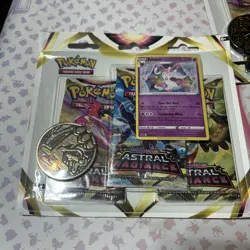 Pokemon Astral Radiance 3 Pack Blister Set- Eevee & Sylveon Promo - Image 2