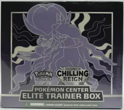 Pokemon Center Edition ETB Chilling Reign Elite Trainer Box New Sealed 820650809712 - Image 1