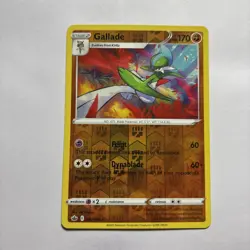Pokemon - Gallade - 081/198 - Reverse Holo Rare - Chilling Reign - Image 1
