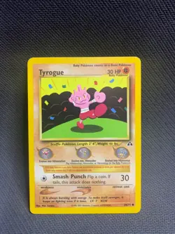 Tyrogue 66/75 Pokemon TCG Neo Discovery Regular MP - Image 1