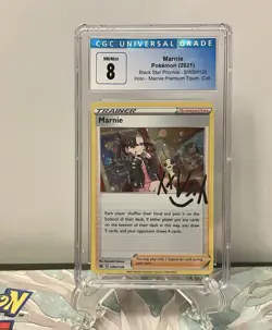 Pokemon TCG Graded CGC Slab Lot Of 4 (2021) Chilling Reign RR + Marnie Promos - Image 3