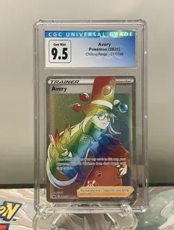 Pokemon TCG Graded CGC Slab Lot Of 4 (2021) Chilling Reign RR + Marnie Promos - Image 5