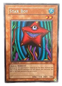 Yu-Gi-Oh Card - MRD-109 - STAR BOY (rare) *1st Edition* - NM - Image 1
