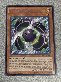 Yu-Gi-Oh! TCG Clear Kuriboh MVP1-ENS47 1st Edition - Image 1