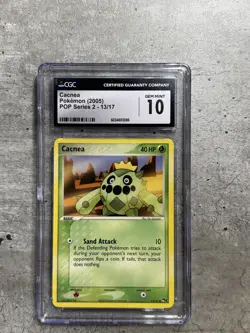 Pokemon Card Canea CGC 10 Gem Mint, POP Series 2 13/17, 2005 (1) - Image 1