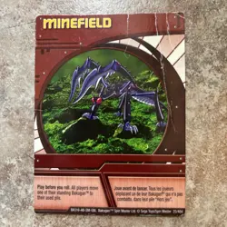 Bakugan Battle Brawlers MINEFIELD Ability Card 25/48d BA316 - Image 1