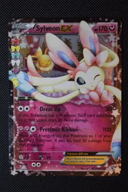 Sylveon EX RC21/RC32 Generations Ultra Rare Holo Foil Card Pokemon TCG - Image 1