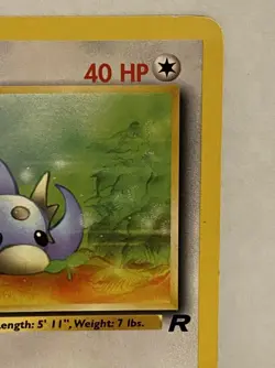 Pokemon TCG Dratini Team Rocket Card 53/82 Unlimited Common LP/MP - Image 2