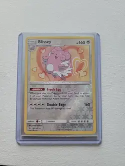 Pokemon Card Blissey 102/145 Reverse Holo Sun & Moon Guardians Rising 2017 NM - Image 1