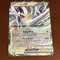 Trading Card Game Classic Pokemon Card, Lugia EX 017/034 Ultra Rare - Image 1