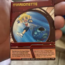 Bakugan Battle Brawlers Trading Card Marionette BA226-AB-SM 31/48b - Image 1