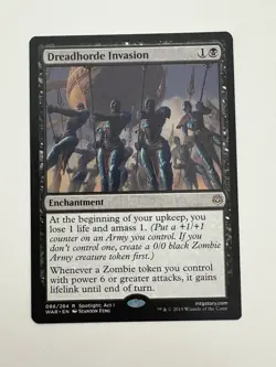 Dreadhorde Invasion MTG Magic the Gathering Card NM Near Mint WAR - Image 1