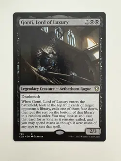 Gonti Lord of Luxury MTG Magic the Gathering Card NM Near Mint CLB - Image 1