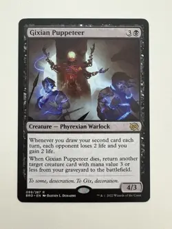 Gixian Puppeteer MTG Magic the Gathering Card NM Near Mint BRO - Image 1