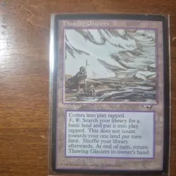 Magic MTG Alliances Thawing Glaciers Near Mint Rare Staple Legacy Gathering Gift - Image 1