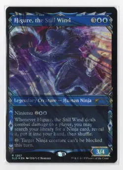 Higure, the Still Wind - MTG Secret Lair [Halo Foil] SLD #1267 UNPLAYED - Image 1