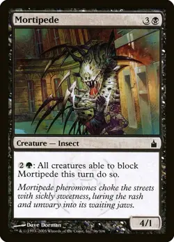(1x) MORTIPEDE - Ravnica: City of Guilds - MTG Magic the Gathering Card - Image 1