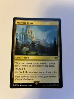 Starting Town 0289 MTG Final Fantasy Regular English Rare - NM/M 🔥 - Image 1