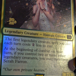 Serah Farron - Pre-release Foil Stamped Promo - Final Fantasy MTG - Image 4