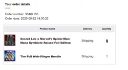 MTG Secret Lair Foil Bundle and Mana Symbiote Raised Foil Edition Set (Presell) - Image 3