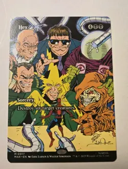 MTG Hex (Borderless) Regular 0017 Marvel's Spider-Man M/NM - Image 1