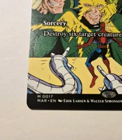 MTG Hex (Borderless) Regular 0017 Marvel's Spider-Man M/NM - Image 2