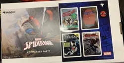 MTG Marvel Spider-Man Commander Party + Magic the Gathering Promo Cards + More - Image 4