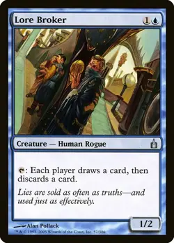 (4x) LORE BROKER - Ravnica: City of Guilds - MTG Magic the Gathering Card - Image 1